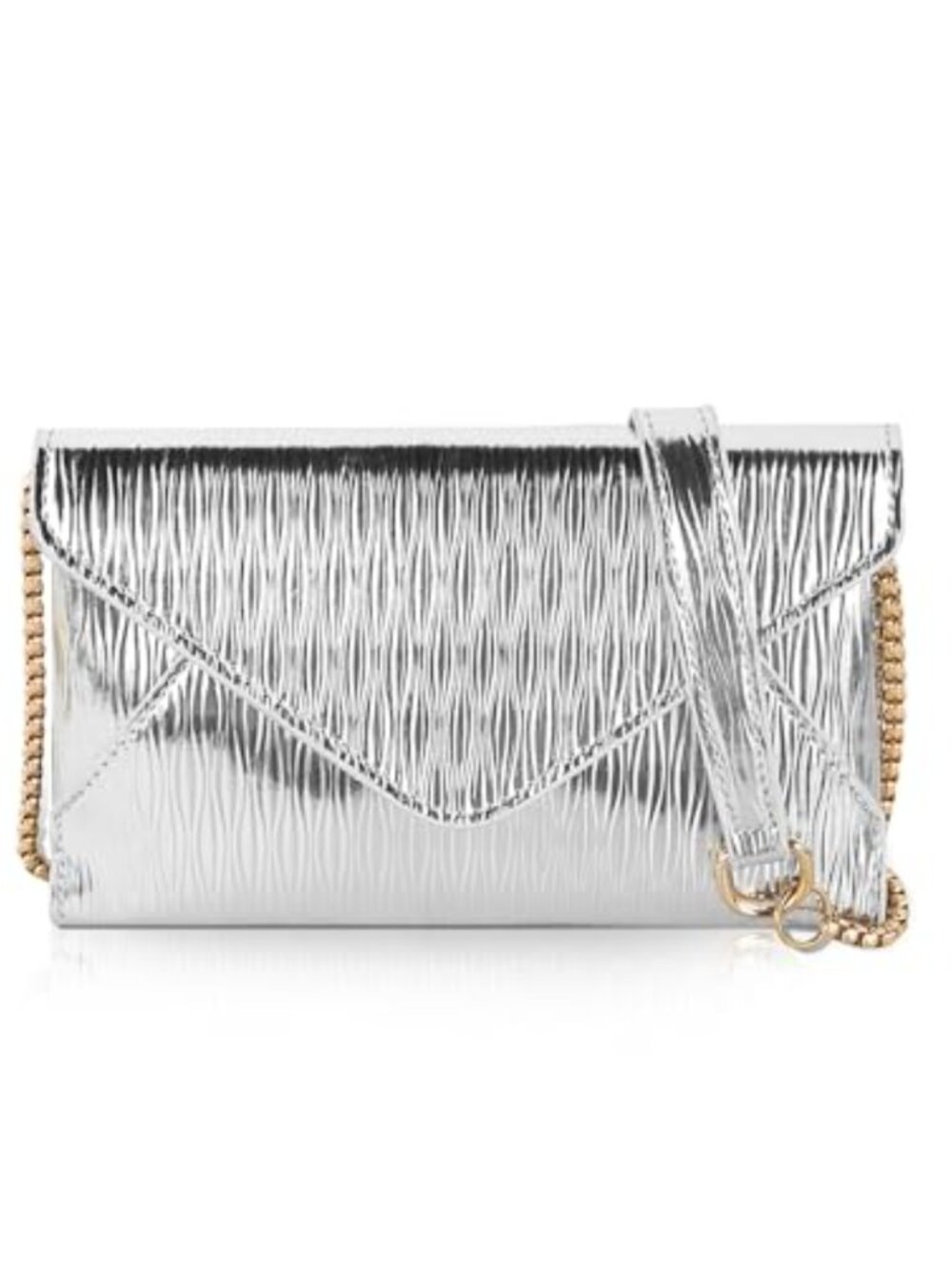 PU Leather Envelope Clutch Small Shoulder Evening Bag for Wedding Prom Party